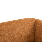 Sofá de 3 plazas Bouclé con patas de madera