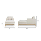Diván de terciopelo de alto rendimiento verde oliva / beige francés / marrón oscuro, 1 asiento