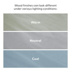 Escritorio de madera natural / blanco / gris / arcilla con 2 estantes, individual, 120-140 cm