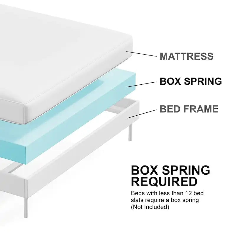 Cama de panel tradicional de madera maciza blanca/cerezo oscuro – King/Queen, 2 plazas