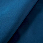 Estructura de cama con alas en terciopelo color marfil y azul – Queen/King, Para 2