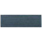Mesa consola retro con 3 cajones, en azul marino/blanco antiguo/gris lavado/espresso, requiere montaje de 1 persona